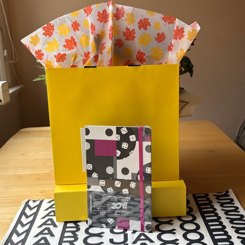 🎲📚🎲 MARC JACOBS DERRICK ADAMS X MOLESKINE X MARC JACOBS NOTEBOOK 🎲📚🎲 NWT 🎲📚🎲